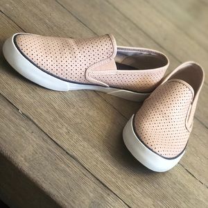 Blush Sperry Slip On